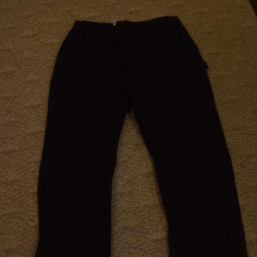 Carhartt black carpenter pant.38×32